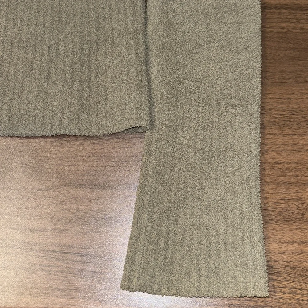 Ambiance V-Neck Sweater in Light Green - Picture 3 of 3